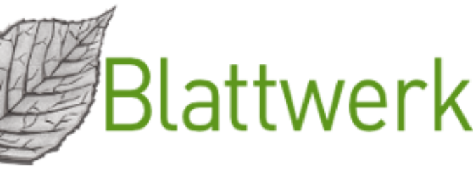 Blattwerk Schriftzug